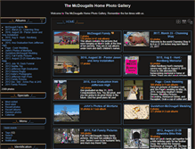 Tablet Screenshot of photos.mcdougallshome.net